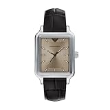 Boîtier et mouvement : boîtier de 36 mm, largeur de bracelet de 20 mm, cristal minéral résistant aux rayures, mouvement à quartz précis avec affichage analogique à trois aiguilles avec date, importé.