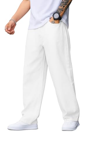 Image of RAGZO Baggy Loose Fit Jeans Pant for Men || Jeans for Men