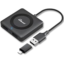 Ottocast Car TV Mate Max - 2025 Fire TV Stick Converter with Wireless CarPlay Android Auto, HD HDMI Car Adapter Cast Video/Game to Car, Works for Wired CarPlay Cars and Most Streaming Devices
