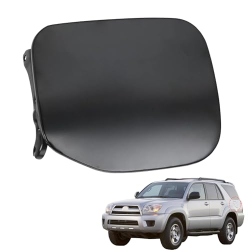 77350-35050 Fuel Door Cover, Fuel Filler Lid Fuel Gas Cap Cover Fit for Toyota 4Runner 2003-2009, Black