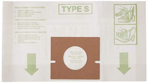 Image of Hoover Vacuum Cleaner Bags for Canister Vacs, Pack of 3, White, Type S