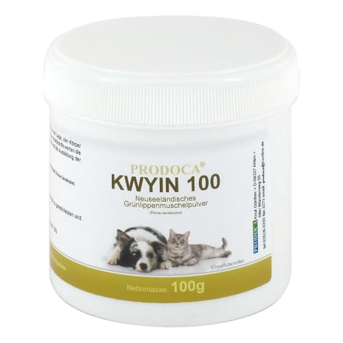 GRÜNLIPPENMUSCHEL KWYIN 100 Pulver f.Hunde/Katzen 100 g