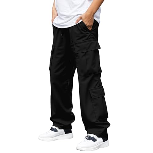 Pantalón de Nieve Impermeable Cortaviento CáLido Holgado Oversize Pantalón de Snowboard Pantalones de Exterior de Fondo Pantalones de Esquí para Hombre
