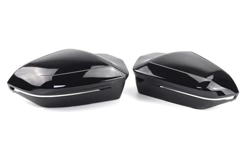 Coques de rétroviseurs noir brillant pour BMW Série 5 G60 G61 G68 et Série 7 G70 2023-up