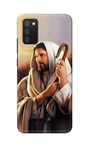 Image of PRINTFIDAA Catholic Image of Jesus Christ from Slovakia Hard Back Cover for Samsung M02s / Samsung A02s / Samsung F02s / Samsung A03s Back Cover -(P6) KAT1003