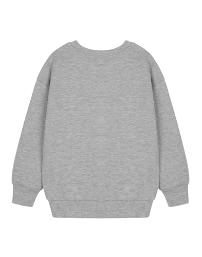 Thomas and Friends Boys Long Sleeve Grey Graphic Sweatshirt | Classic Cartoon Top featuring Thomas the Tank Engine3