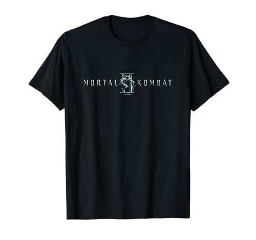 Mortal Kombat 2 Stylized Dragon Movie Logo T-Shirt