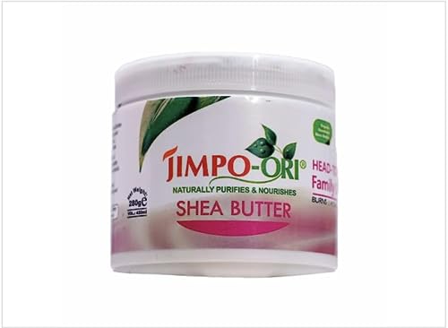 Jimpo-ORI Head-to-Toe Family Cream Shea Butter & Honey 250ml, Hand Cream for Women Men