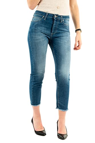 Please Pantalons p6aj 1670 blu Denim S