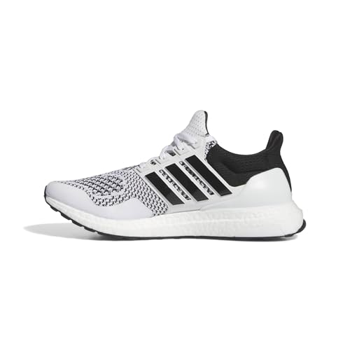 Adidas Men's Ultraboost 1.0, White/Black/Iron Metallic, 12