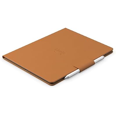 Introducing Amazon Kindle Scribe Executive Folio Cover with Magnetic Attach, Sleek Protective Case - Premium Leather