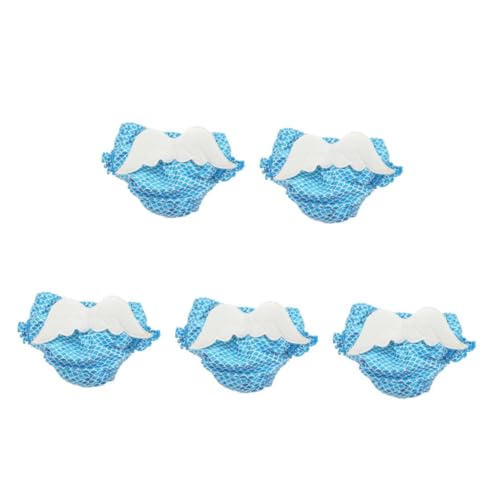 DEARMAMY 5 Piezas Bañadores Para Pantalones De Entrenamiento De Natación Para Bebé De Natación Para Bebés De Natación Para Pequeños Poliéster Sky-blue