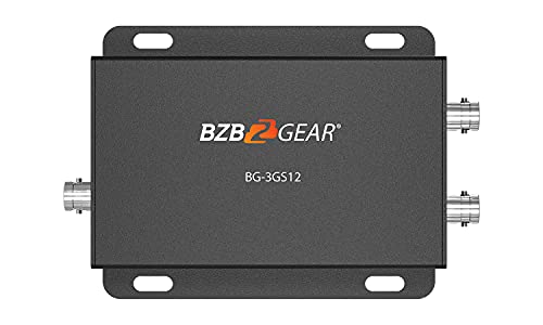 BZBGEAR 1080P FHD 3G-SDI 1x2 Splitter/Distribution Amplifier - BG-3GS12
