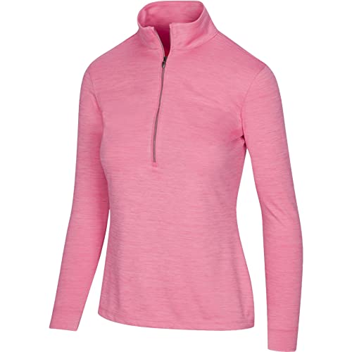 Greg Norman LS 1/2 Zip Mock - G2S22K073-665 - Crgh - S