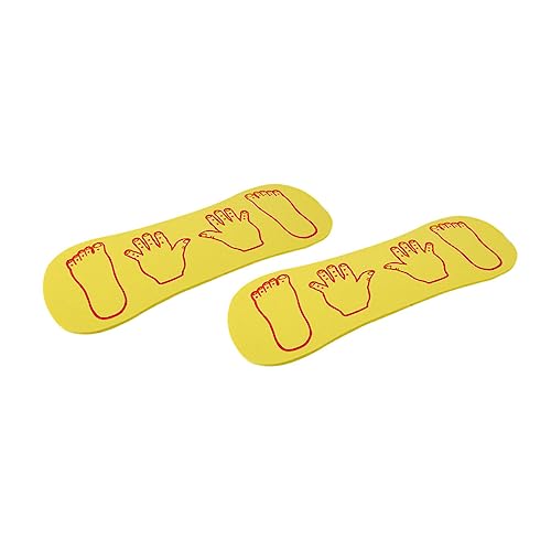 Garneck 2pcs Boys and Girls Balance Training Boards Toddler Coordination Board Eva Material for Sensory Play Gymnastics