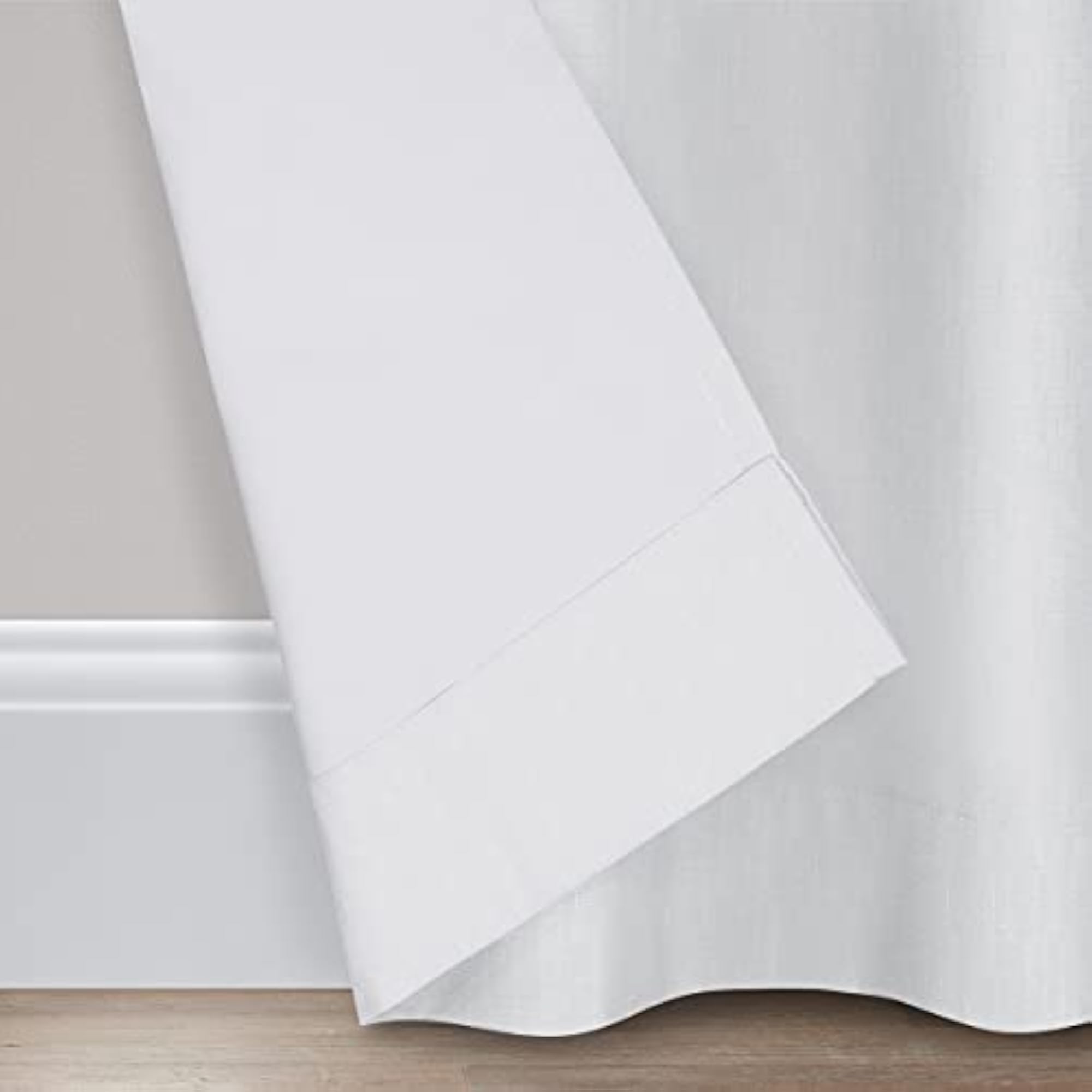 Kendall Blackout Curtain, 63 Inch Length, White