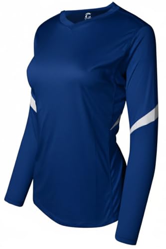 Epic Women's Long Sleeve Volleyball Jersey Blue/White M