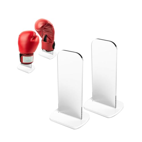 Présentoir de boxe 2 pièces avec support mural stable pour gants