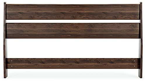 Signature Design By Ashley Calverson Modern Open Slat Panel Headboard Only, Queen, Brown #TOP1
