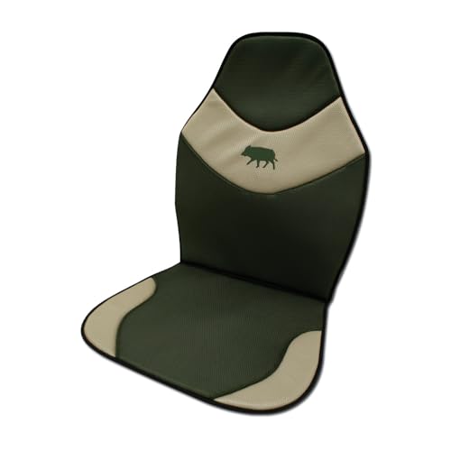 Couvre siège brodé HVD aux finitions soignées en tissu