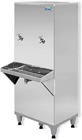 BEBEDOURO INDUSTRIAL FRISBEL COLUNA 50L INOX RA05 220V BEBEDOURO FRISBEL 50L INX RA05 220V