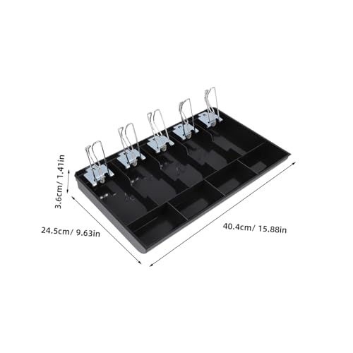 Tray de caisse multicompartment grand volume pour billets - 2