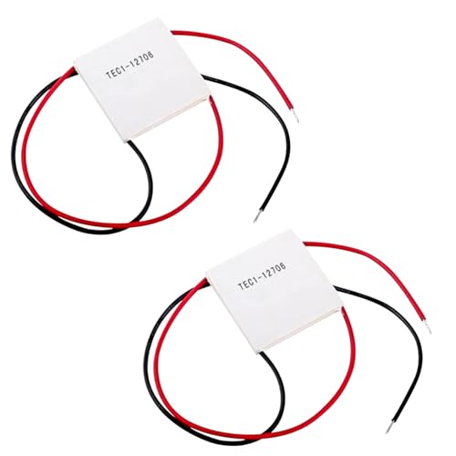TEC1-12706 peltierelement 12V Modul Binghe 2 Stück Peltier Modul, TEC1-12706 Kühlkörper Thermoelektrische Kühler Für die Wärmeableitung in elektronischen Geräten
