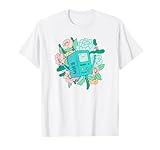 Adventure Time BMO Floral Smile T-Shirt