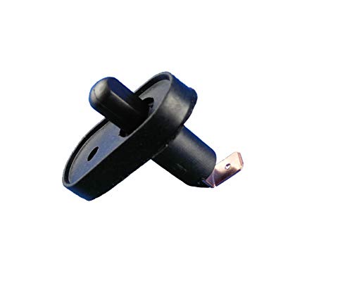 MixWare-Megashop Interruttore a pressione per porta, universale, apertura a contatto, tappo in gomma