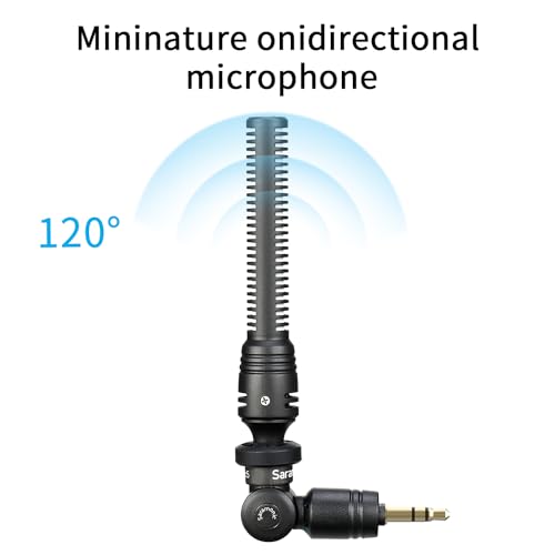 Image of Saramonic SmartMic5 Unidirectional Micro-Shotgun Microphone w / 3.5mm TRS Output for Cameras, Recorders & More