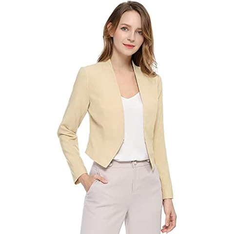 Blazer Court Beige Allegra K Cover