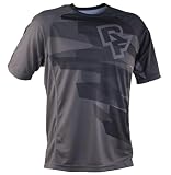 Hombre Mountain Bike Motocross Jersey Camiseta de Manga Corta Traje de Descenso al Aire Libre a Prueba de Viento Transpirable y Que Absorbe El Sudor Secado Rápido MTB Maillots
