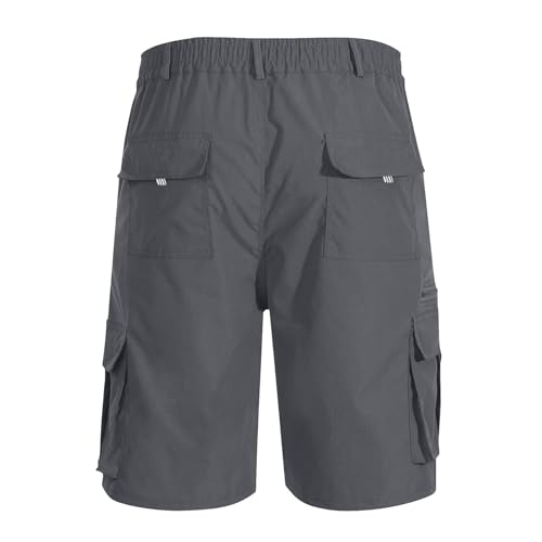 Short cargo homme avec fermetures éclair pour sécuriser vos objets en été