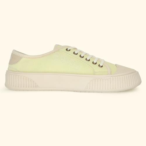 Image of YOHO Canvas CZ Sneakers for Women | Lightweight Casual Shoes | Everyday Comfort, Breathable Fit, Durable Grip Sole, Versatile Slip-On or Lace-Up Style, Trendy