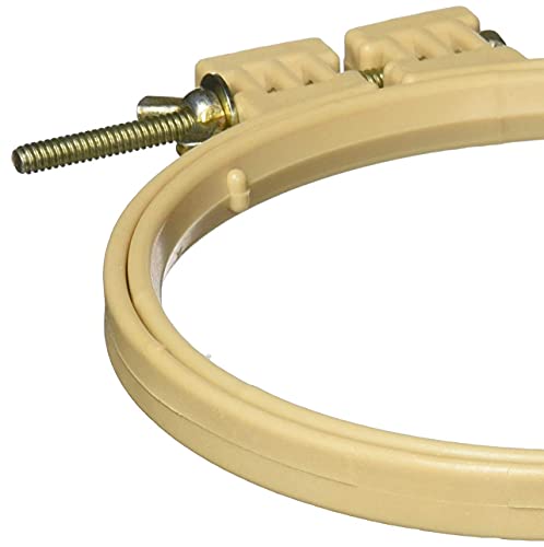 Morgan Products 113 Plastic No-Slip Hoop 5"- , Beige #TOP1