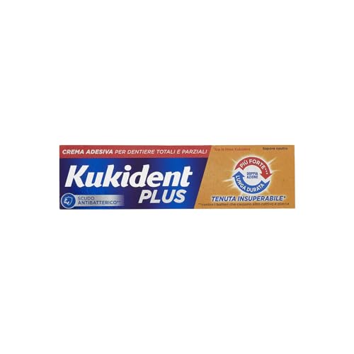 Kukident Crema para prótesis Plus Dual Power, 35 g, 35 g