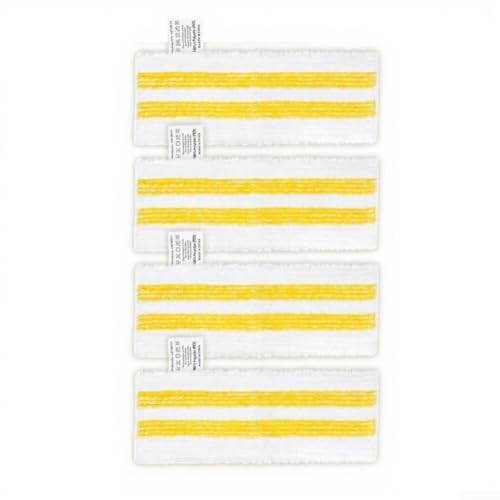 Paños de microfibra para Karcher para limpiadores de vapor easyfix SC1-SC5, almohadillas de repuesto absorbentes lavables a máquina, fundas duras para suelos 8 unidades (A)
