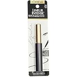 L'Oreal Paris Lineur Intense Brush Tip Liquid Eyeliner, Black [710] 0.24 oz (Pack of 3)