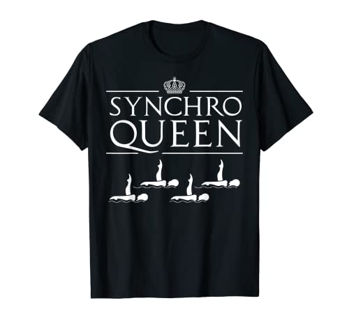 Cadeau de natation synchronisé pour femme T-Shirt