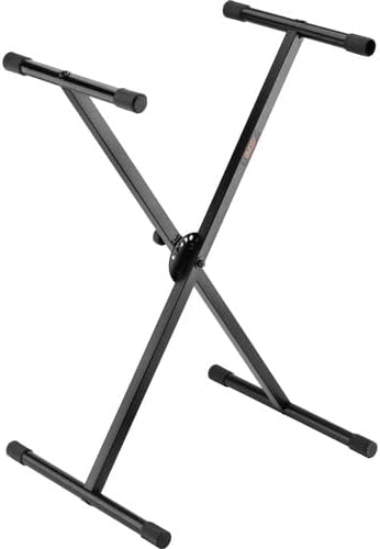 AURAYKSPL-1X Single-X Keyboard Stand with Pull Lock