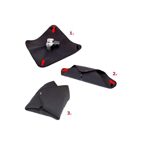 Delamax OZ - 3A Neoprene Changing Mat 30 x 30 CM) Snow Camouflage