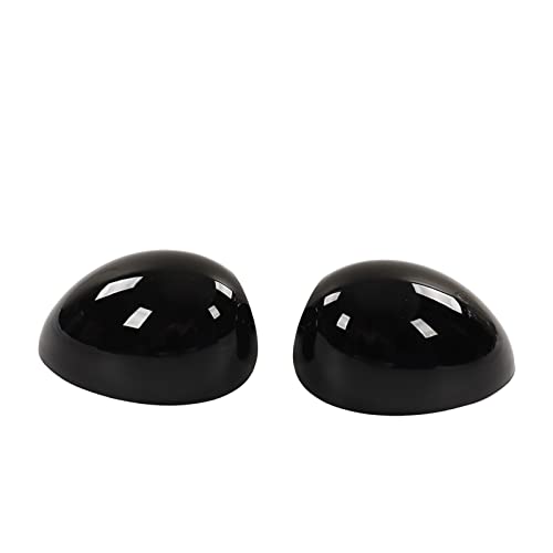 Coques de rétroviseur R57 et R56 extérieur de voiture en noir brillant style premium de remplacement