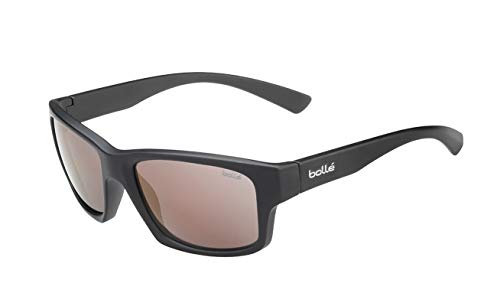 Bolle Holman Matte Black Sunglasses Brown