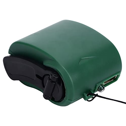 Cargador portátil de manivela USB para teléfono verde miniatura 7