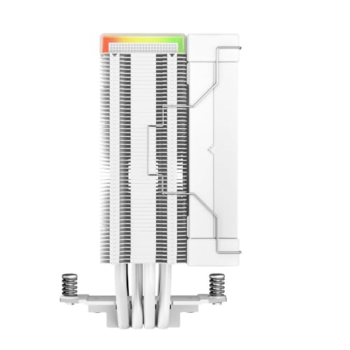 Image of Deepcool AK400 Digital WH 120mm CPU Cooler /CPU Fan - White | Support Intel - LGA1700 /1200 /1151 /1150 /1155 & AMD - AM5 /AM4 - R-AK400-WHADMN-G