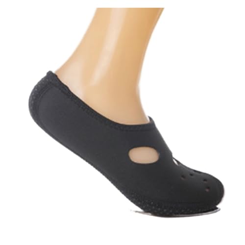 KJBDQQH Zapatos Para El Agua Zapatos for agua, zapatos de neopreno, calcetines, calcetines de buceo, piscina, playa, natación, sin cordones, surf, neopreno, transpirables.(Black,For kid 31-32)