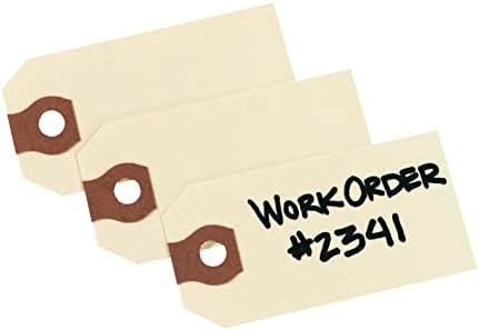 Avery Unstrung Shipping Tags, 11.5 pt. Stock, 2-3/4" x 1-3/8", 1,000 Manila Hang Tags (12301)