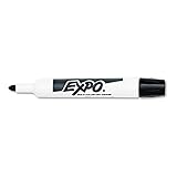 EXPO Original Dry Erase Markers, Bullet Tip, Black, 12-Count