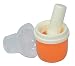 ExcelityCooking BBQ Grill Teppanyaki Oil Brush With Oil Container (Orange)