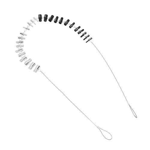 TKSE RECHELER Media Precise Acero de Alta Velocidad para Verificar Rápidamente Las Tuercas y los Pernos de la Pulgada o la Métrica